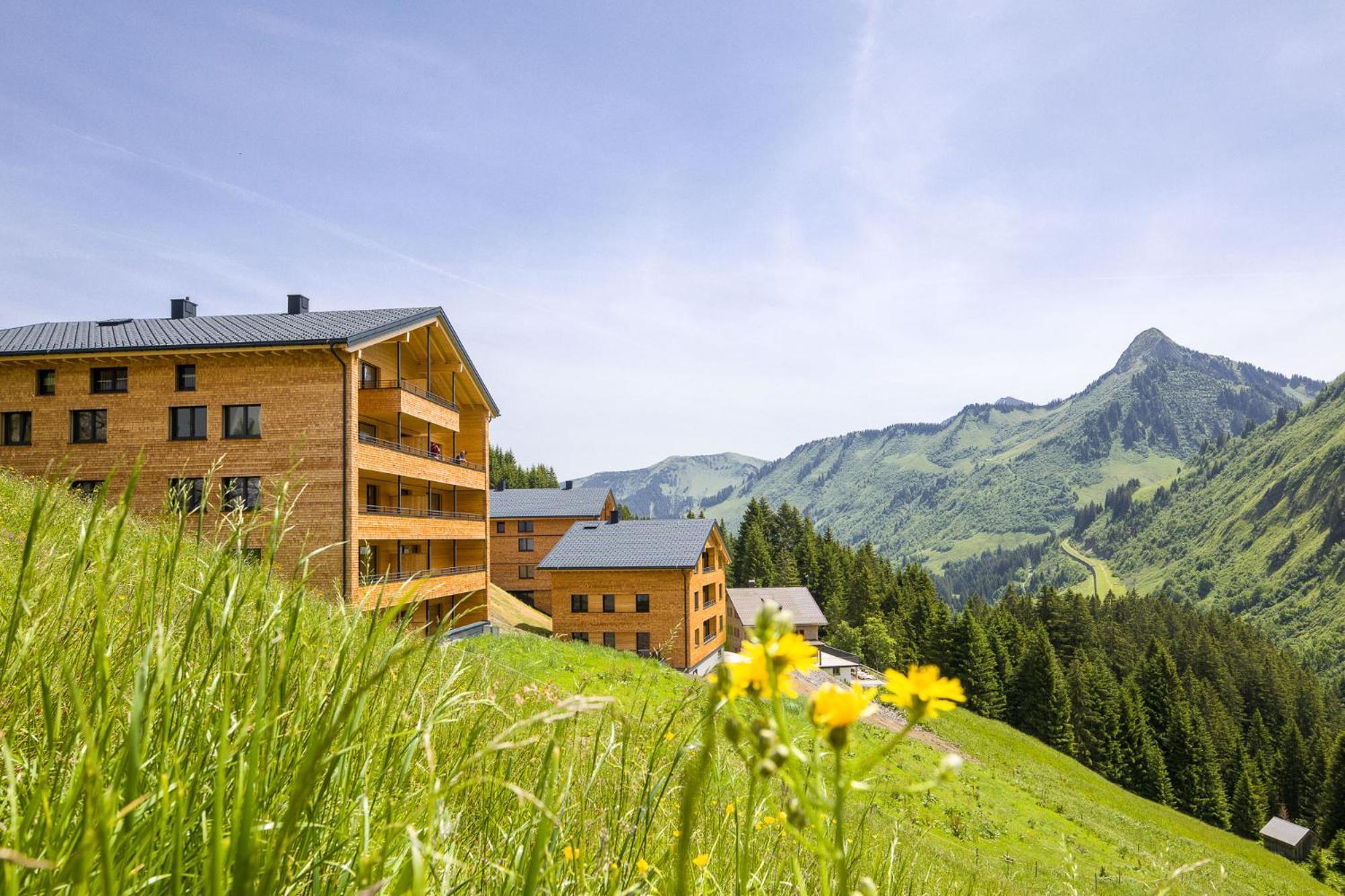 Alpenstolz Damuels Haus 1 - Stilvoll Urlauben In Den Bergen Διαμέρισμα Εξωτερικό φωτογραφία